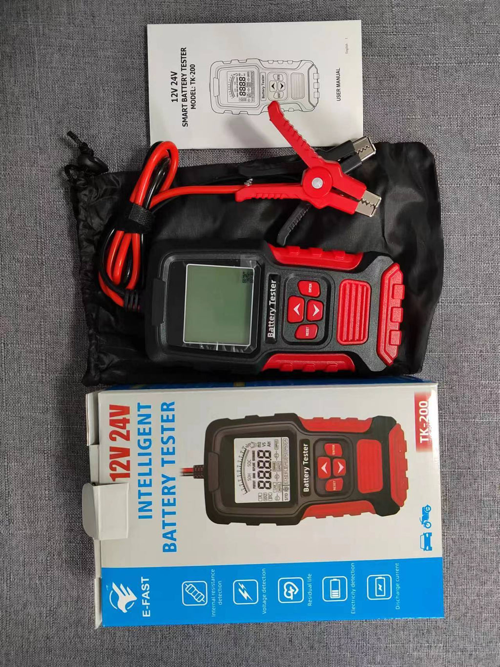 Eonselectronics Smart Battery Tester – Car Battery Diagnostic Tool