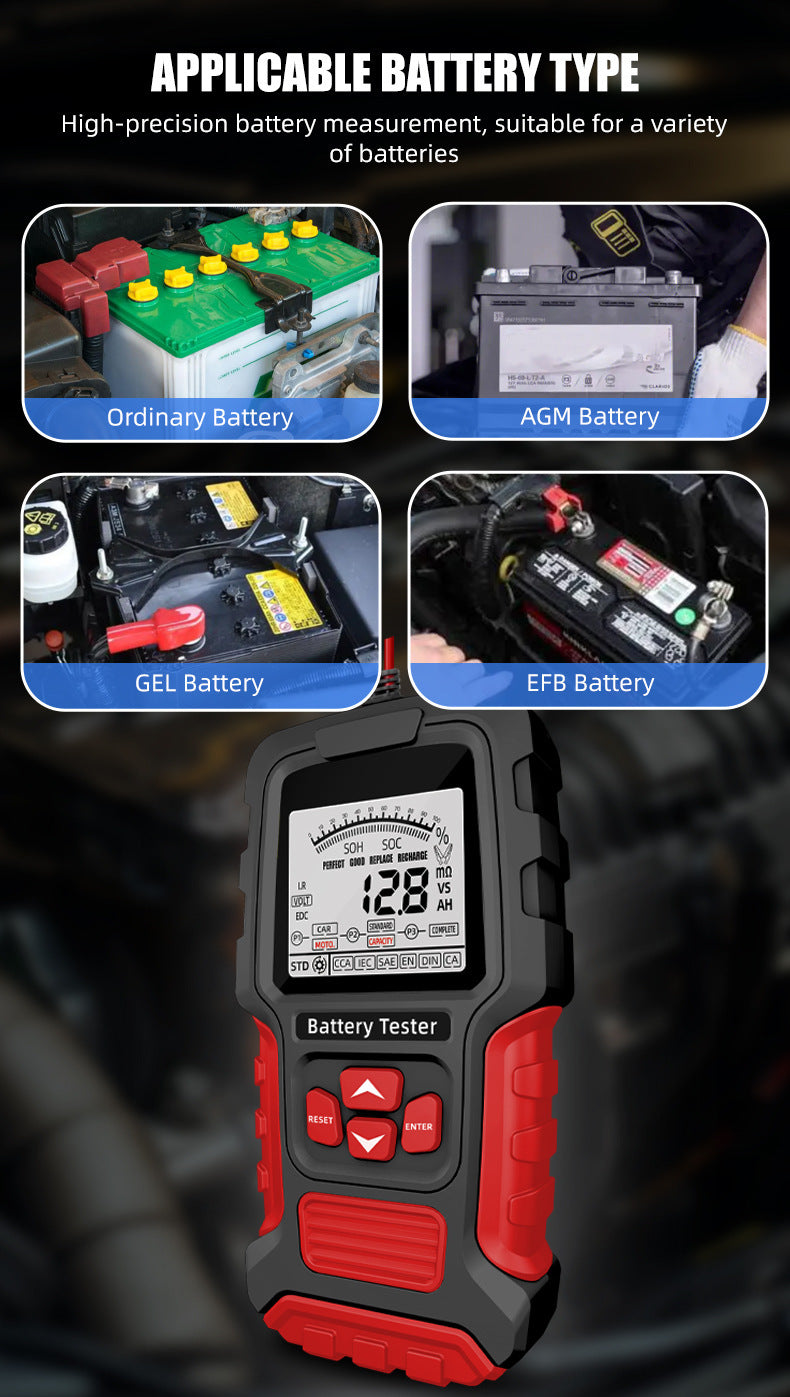 Eonselectronics Smart Battery Tester – Car Battery Diagnostic Tool